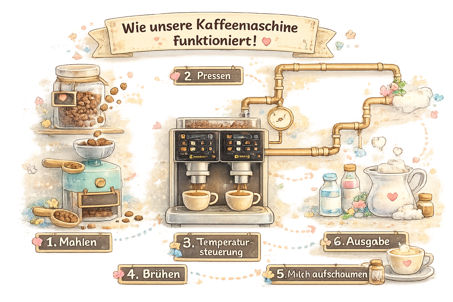 Kaffeemaschine Erklärung